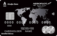 Аэрофлот Mastercard World Black Edition