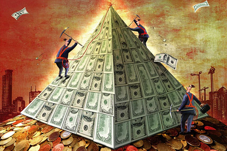 Организаторы финансовой пирамиды присвоили 300 млн рублей